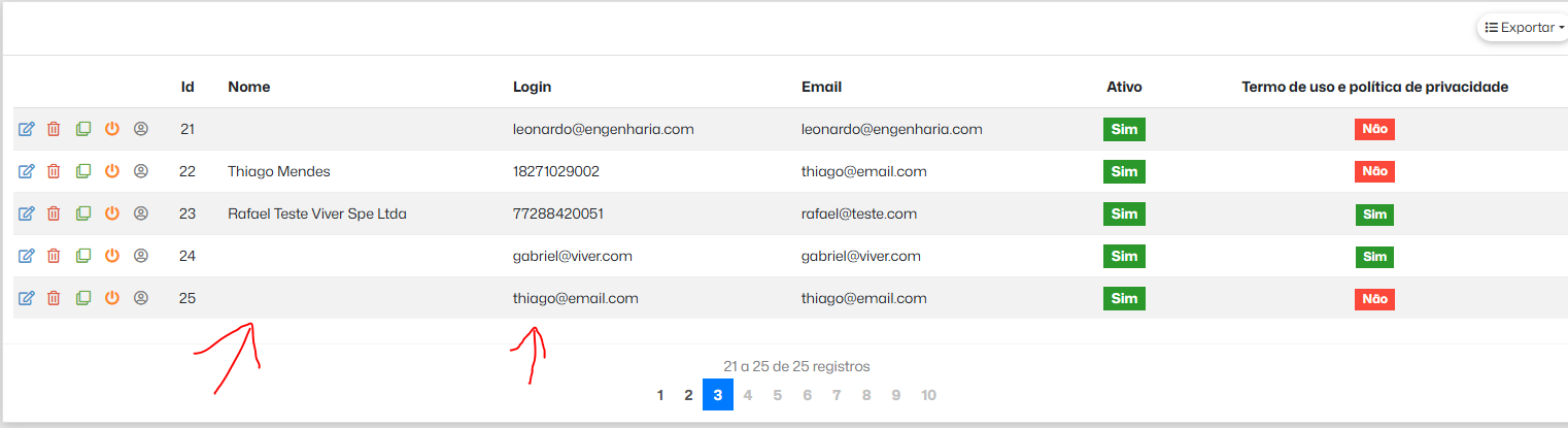 erro criar instrutor erro criar instrutor